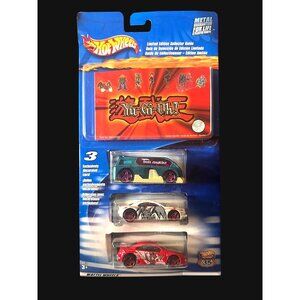 Hot Wheels Yu-Gi-Oh! Limited Edition Collector Guide 3-Pack Die-Cast Cars